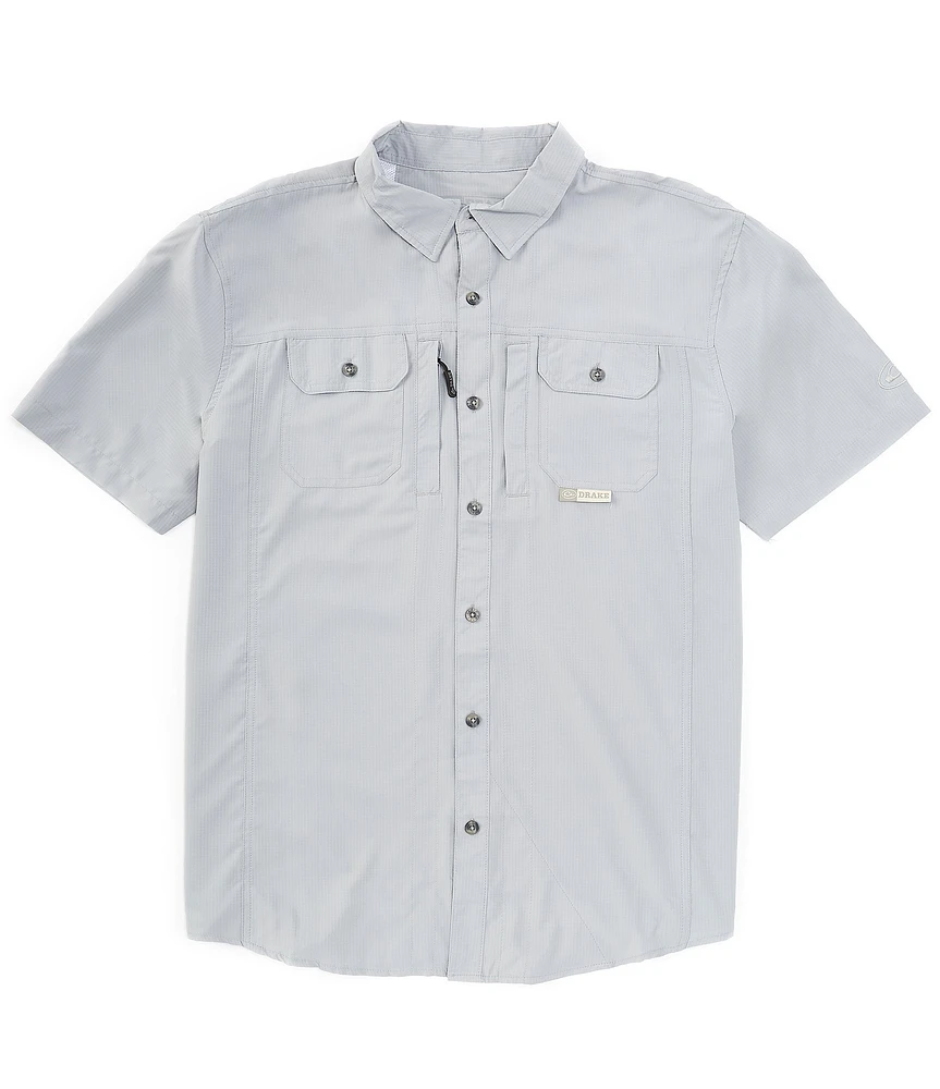 Drake Clothing Co. Short Sleeve Wingshooter Trey Woven Shirt