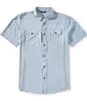 Drake Clothing Co. Short Sleeve WingsShooter Trey Cross Hatch Shirt