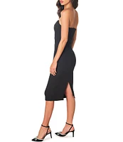 Dress the Population Cosette Sleeveless Corset Midi Dress