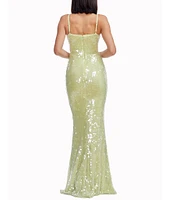 Dress the Population Giovanna Sequin Mermaid Dress