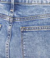 Driftwood Stretch Denim High Rise Lace Jeans