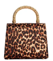 Dune London Bolenna Leopard Print Top Handle Crossbody Bag