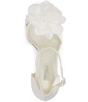 Dune London Bridal Collection Memorise Satin Corsage Dress Sandals