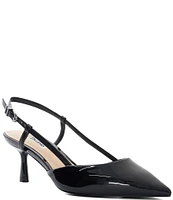 Dune London Classify Patent Slingback Pumps