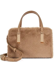 Dune London Dinky Faux Fur Small Tote Bag