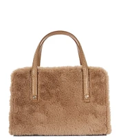 Dune London Dinky Faux Fur Small Tote Bag