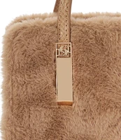 Dune London Dinky Faux Fur Small Tote Bag