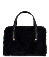 Dune London Dinky Faux Fur Small Tote Bag