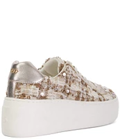 Dune London Episode 2 Embellished Platform Sneakers