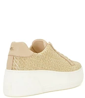 Dune London Episode Woven Platform Sneakers