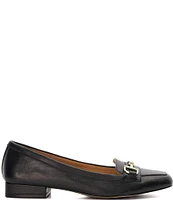 Dune London Graice Leather Bit Buckle Pumps