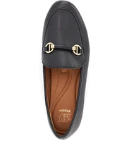 Dune London Grandeur Leather Bit Loafers