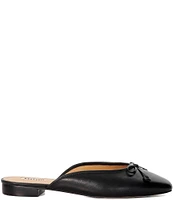 Dune London Haylas Leather Ballet Bow Mules