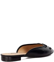 Dune London Haylas Leather Ballet Bow Mules