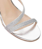 Dune London Kaias Metallic Espadrille Wedge Sandals