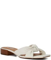 Dune London Laizes Leather Slide Sandals