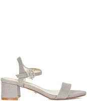 Dune London Measure Metallic Dress Sandals