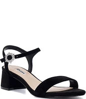 Dune London Measure Suede Dress Sandals