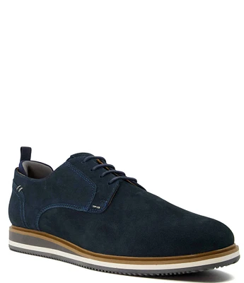 Dune London Men's Bucatini Derby Nubuck Oxfords