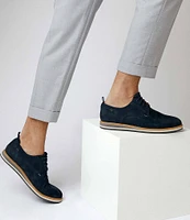 Dune London Men's Bucatini Derby Nubuck Oxfords