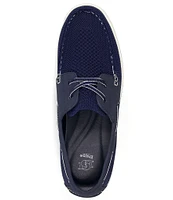 Dune London Men's Burnner Knit Boat Shoes