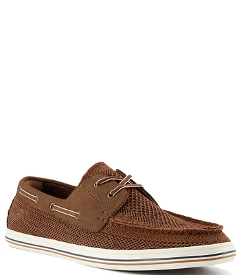 Dune London Men's Burnner Knit Boat Shoes