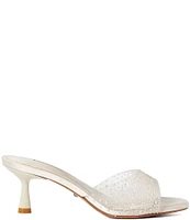 Dune London Moonlit Vinyl Peal Dress Sandals