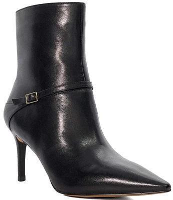 Dune London Olene Leather Dress Booties