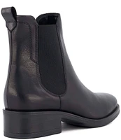 Dune London Panoramic Leather Cheslea Booties