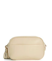 Dune London Premium Collection Chancery Leather Crossbody Bag