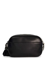 Dune London Premium Collection Chancery Leather Crossbody Bag