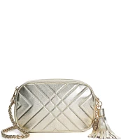 Dune London Premium Collection Chancery Metallic Crossbody Bag