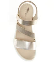 ECCO Flowt 2 Leather Banded Sandals