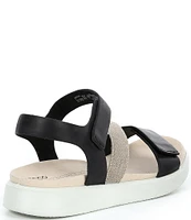 ECCO Flowt 2 Leather Banded Sandals