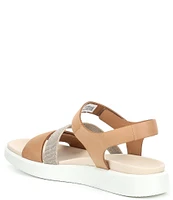 ECCO Flowt 2 Leather Banded Sandals