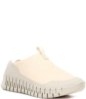 ECCO Gruuv Leather Contrast Stitch Color Pop Sneakers