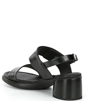 ECCO Leather Banded Sandals