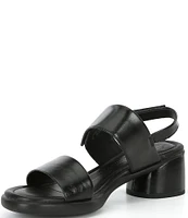 ECCO Leather Banded Sandals