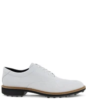 ECCO Men's Classic Hybrid Water-Repellent Leather Golf Shoes