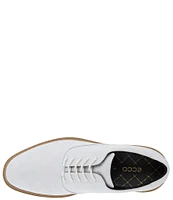 ECCO Men's Classic Hybrid Water-Repellent Leather Golf Shoes