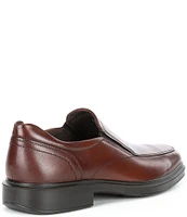 ECCO Men's Helsinki 2.0 Leather Apron Toe Slip-Ons