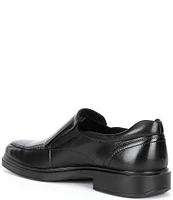 ECCO Men's Helsinki 2.0 Leather Apron Toe Slip-Ons