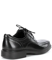 ECCO Men's Helsinki 2.0 Leather Bike Toe Tie Oxfords