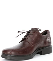 ECCO Men's Helsinki 2.0 Leather Bike Toe Tie Oxfords