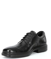 ECCO Men's Helsinki 2.0 Leather Plain Toe Tie Oxfords