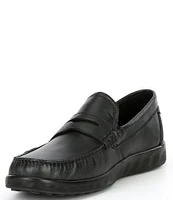 ECCO Men's Lite Leather Moc Penny Loafers