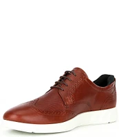 ECCO Men's S Lite Hybrid Brogue Lace-Up Leather Oxfords