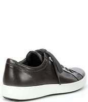 ECCO Men's Soft 7 City Leather Lace-Up Sneakers