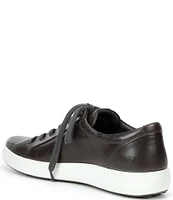 ECCO Men's Soft 7 City Leather Lace-Up Sneakers