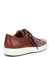 ECCO Men's Soft 7 City Leather Lace-Up Sneakers